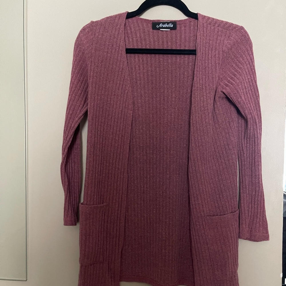 Ribbed cardigan